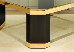 Ron Seff Ron Seff Coffee Table in Gold and Black Nickel 1970s - 220367