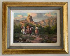 Ron Stewart Western Art Original Oil Painting Below Miners Needle by Ron Stewart USA - 4044136