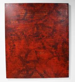 Ron Strong Large Acrylic on Canvas by Ron Strong dtd 2001 titled Eleviocity  - 1846088
