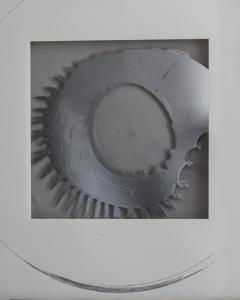 Ronald Mallory Ronald Mallory 1969 Contained Mercury Kinetic wall sculpture - 4470719