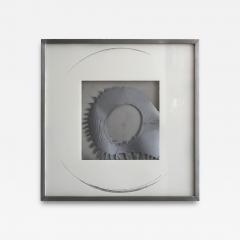 Ronald Mallory Ronald Mallory 1969 Contained Mercury Kinetic wall sculpture - 4475349