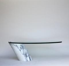 Ronald Schmitt Cantilevered Carrera Marble Coffee Table Model K1000 by Team Form - 3158503