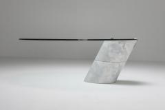 Ronald Schmitt Postmodern Marble Coffee Table by Ronald Schmitt 1980s - 1311643