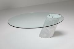 Ronald Schmitt Postmodern Marble Coffee Table by Ronald Schmitt 1980s - 1311645