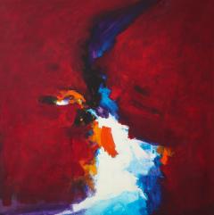 Ronaldo De Juan Large and powerful Abstract Expressionist painting by Ronaldo De Juan - 1351016