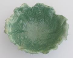 Rookwood Pottery Large scaled American Rookwood Art Pottery Cabbage Leaf Bowl - 939696