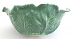 Rookwood Pottery Large scaled American Rookwood Art Pottery Cabbage Leaf Bowl - 939699