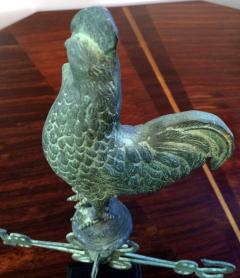 Rooster Weathervane on Display Stand - 103950