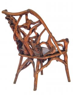 Root Wood Arm Chair - 1882787