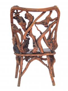 Root Wood Arm Chair - 1882788