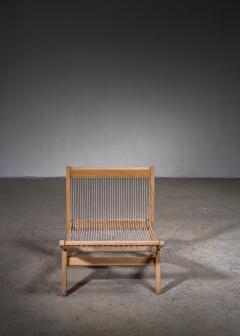 Rope Sling Lounge Chair in the Manner of Albert Frey USA 1950s - 2833529