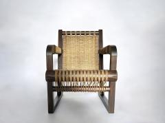Roped Seagrass Armchair Attributed to Francis Jourdain - 4330986