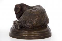 Rosa Bonheur B lier Couch Bronze Sculpture of a Ram by Rosa Bonheur French 1822 1899  - 882239