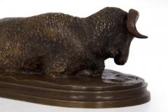 Rosa Bonheur B lier Couch Bronze Sculpture of a Ram by Rosa Bonheur French 1822 1899  - 882244