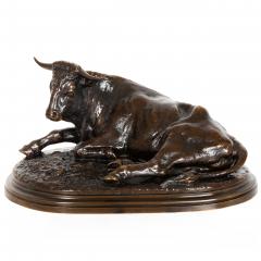 Rosa Bonheur Boeuf Couche or Resting Bull Rosa Bonheur cast circa 1870 90 - 4446459