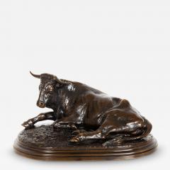 Rosa Bonheur Boeuf Couche or Resting Bull Rosa Bonheur cast circa 1870 90 - 4447248