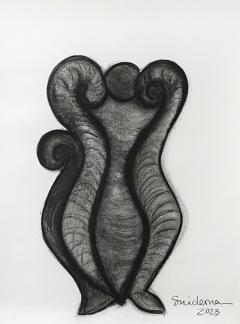 Rosanne Sniderman Charcoal Drawing V10 by Rosanne Sniderman - 4788265