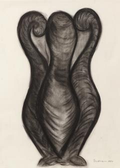 Rosanne Sniderman Charcoal Drawing V2 by Rosanne Sniderman - 2847806