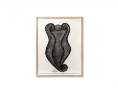 Rosanne Sniderman Charcoal Drawing V5 by Rosanne Sniderman - 4140438