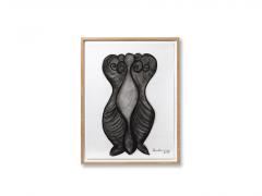 Rosanne Sniderman Charcoal Drawing V6 by Rosanne Sniderman - 4153846