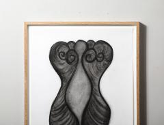 Rosanne Sniderman Charcoal Drawing V6 by Rosanne Sniderman - 4153849