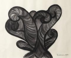 Rosanne Sniderman Charcoal Drawing V9 by Rosanne Sniderman - 4177186