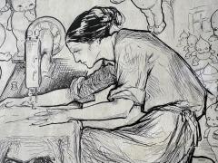 Rose Cecil O Neill Kewpies to The Rescue to Help the Downtrodden in Slums Feminist Art - 4527887