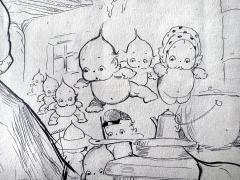 Rose Cecil O Neill Kewpies to The Rescue to Help the Downtrodden in Slums Feminist Art - 4527901