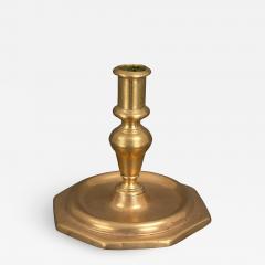 Rose Colored Brass Two Part Candle Stick - 1121462