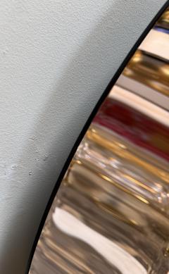 Rose Gold Convex Mirror 1970s - 4471480