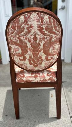 Rose Tarlow Art Deco Style Rose Tarlow Melrose House Chair W Fortuny Fabric - 3234710