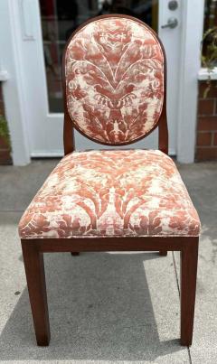 Rose Tarlow Art Deco Style Rose Tarlow Melrose House Chair W Fortuny Fabric - 3234712