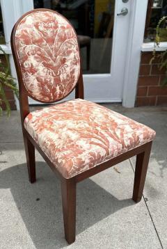 Rose Tarlow Art Deco Style Rose Tarlow Melrose House Chair W Fortuny Fabric - 3234734