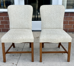 Rose Tarlow Pair of Rose Tarlow Melrose House Chippendale Mahogany Side Chairs - 3897180