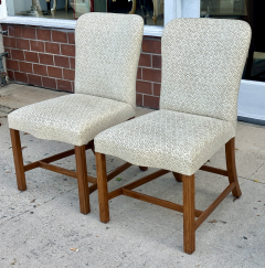 Rose Tarlow Pair of Rose Tarlow Melrose House Chippendale Mahogany Side Chairs - 3897190