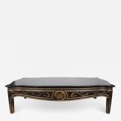 Rose Tarlow Rose Tarlow Black Gold Chinoiserie Decorated Coffee Table - 1642885