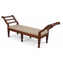 Rose Tarlow Rose Tarlow Melrose House 18th C Style Italian Neoclassical Walnut Bench - 4433070