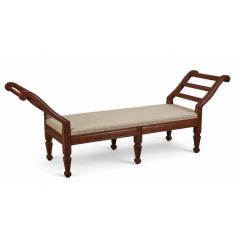 Rose Tarlow Rose Tarlow Melrose House 18th C Style Italian Neoclassical Walnut Bench - 4433072
