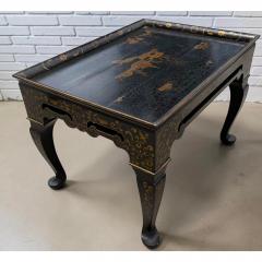 Rose Tarlow Rose Tarlow Melrose House Black Chinoiserie English Tea or Cocktail Table - 4715745