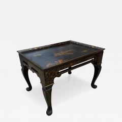 Rose Tarlow Rose Tarlow Melrose House Black Chinoiserie English Tea or Cocktail Table - 4716737