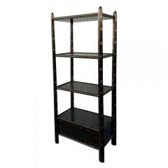 Rose Tarlow Rose Tarlow Melrose House Black Gold Chinoiserie Etagere - 4003008