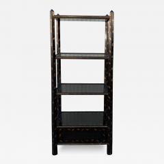 Rose Tarlow Rose Tarlow Melrose House Black Gold Chinoiserie Etagere - 4003966