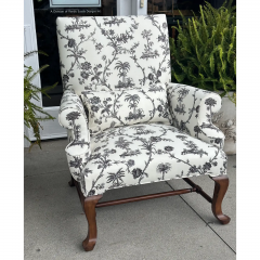 Rose Tarlow Rose Tarlow Melrose House Roll Arm Wide Bergere Chair - 3511172