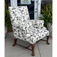 Rose Tarlow Rose Tarlow Melrose House Roll Arm Wide Bergere Chair - 3511257
