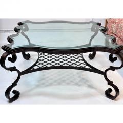 Rose Tarlow Rose Tarlow Wrought Iron Indoor Outdoor Coffee Cocktail Table - 3090575