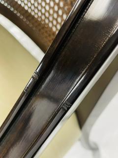 Rose Tarlow Set of 8 Rose Tarlow Solid Wood Cane Back Armchairs Made in Los Angeles USA - 4366204