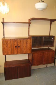 Rosewood 2 bay Cado wall unit imported by Raymor - 2645914