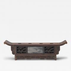 Rosewood Altar Opium Stand with Dali Marble - 4460183