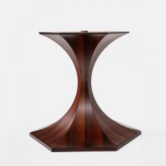 Rosewood Center or Dining Table by Carlo De Carli - 2934856