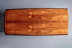 Rosewood Coffee Table with Sculptural Base - 4390387